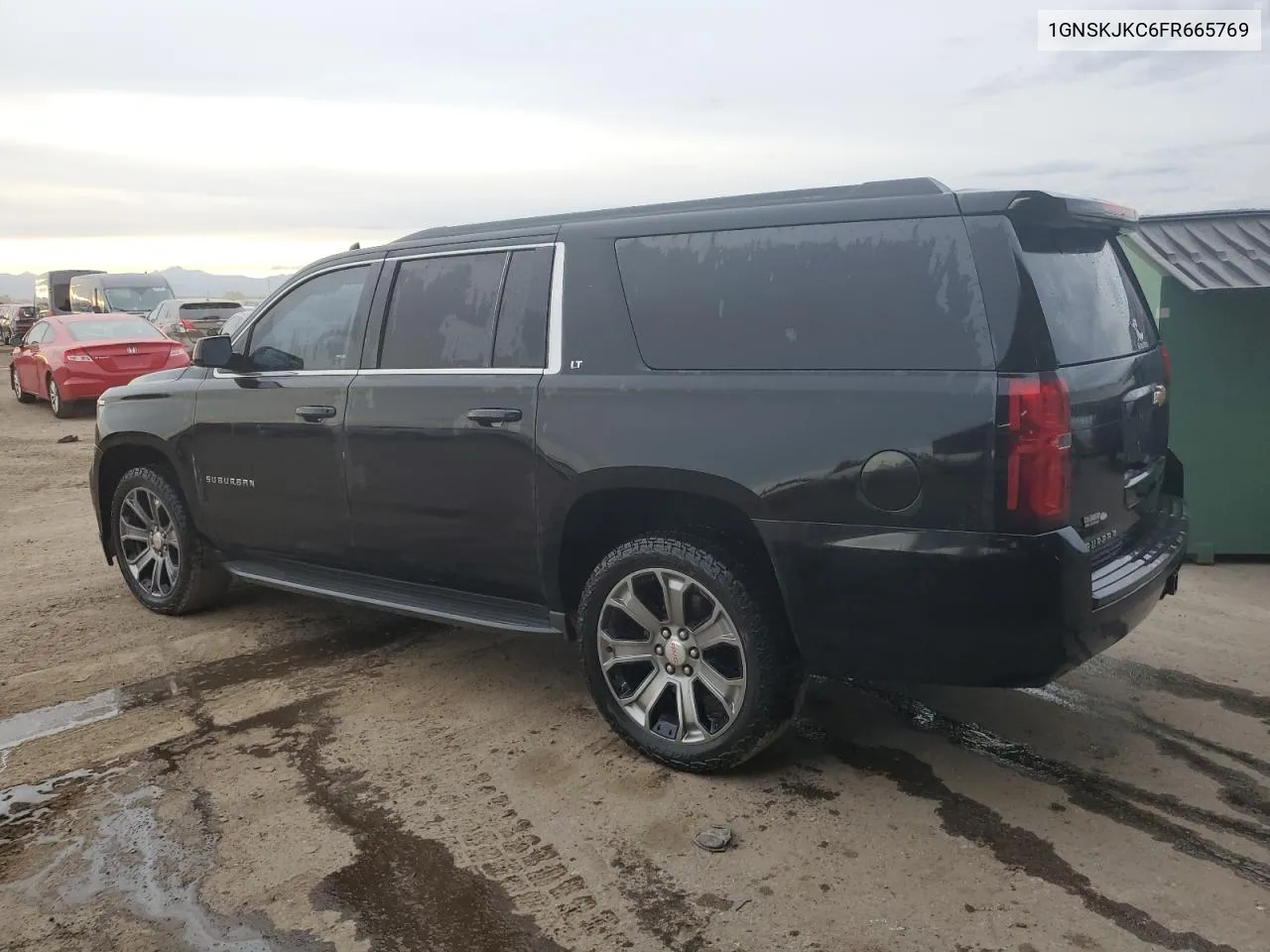 2015 Chevrolet Suburban K1500 Lt VIN: 1GNSKJKC6FR665769 Lot: 71665864