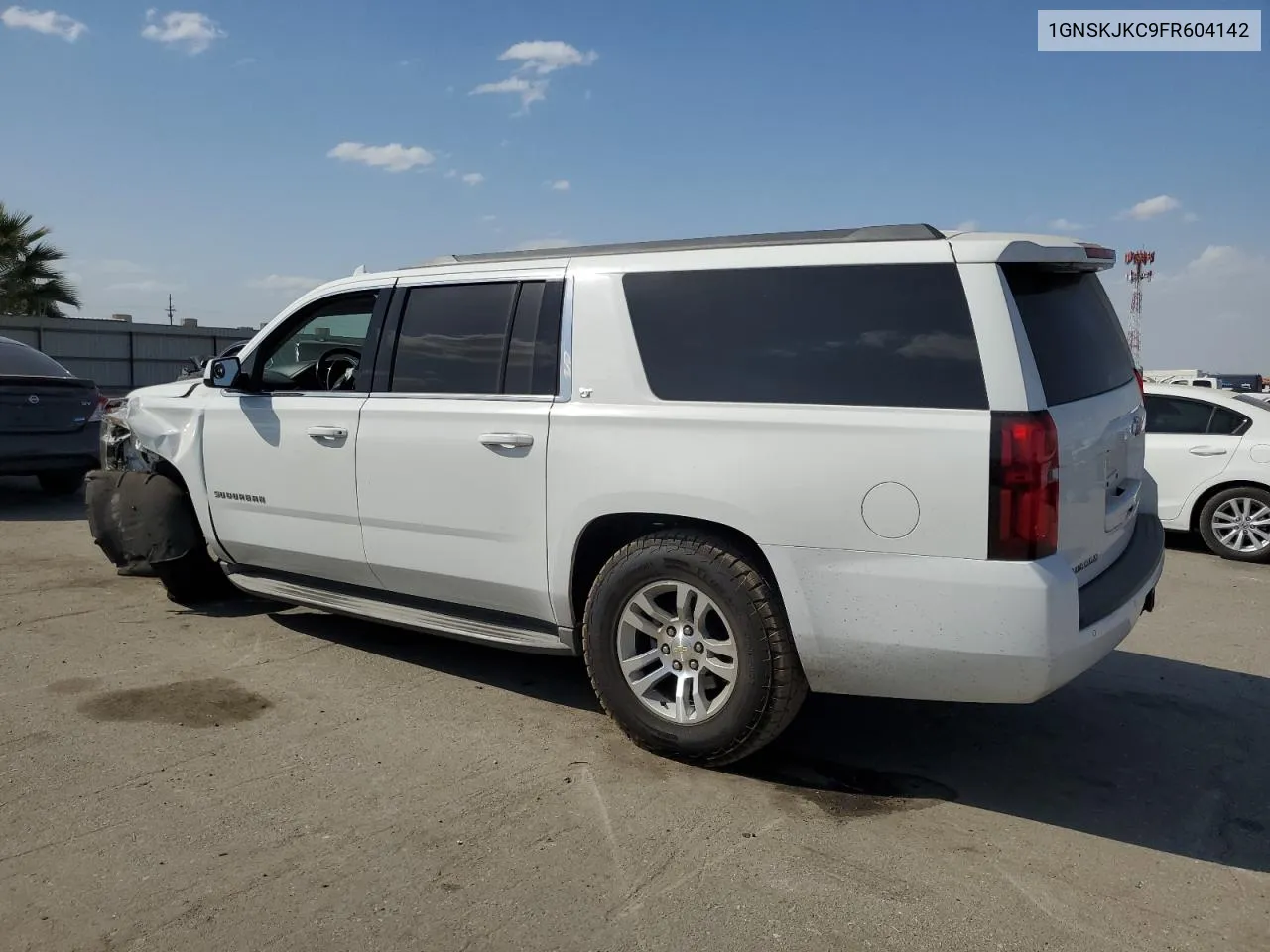 2015 Chevrolet Suburban K1500 Lt VIN: 1GNSKJKC9FR604142 Lot: 72096324