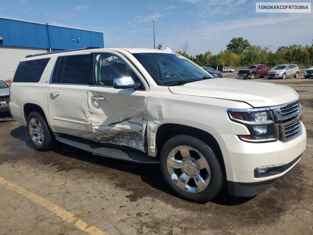 1GNSKKKC0FR730864 2015 Chevrolet Suburban K1500 Ltz