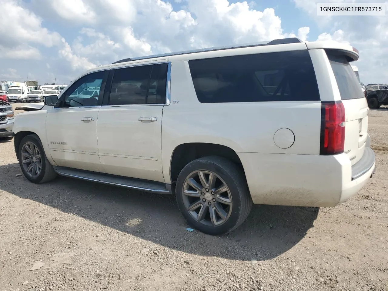 2015 Chevrolet Suburban C1500 Ltz VIN: 1GNSCKKC1FR573715 Lot: 72481114