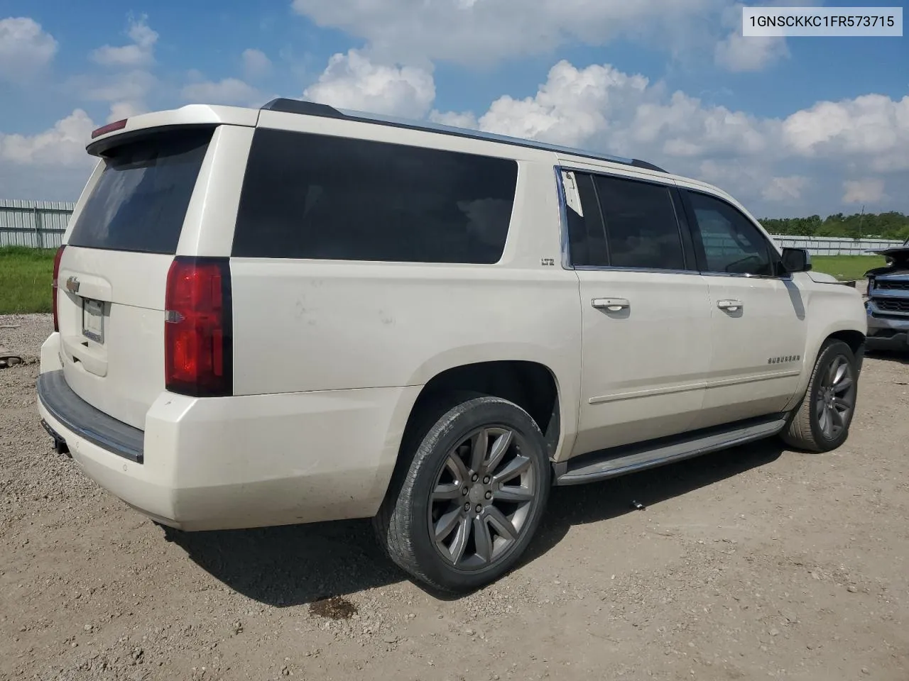 2015 Chevrolet Suburban C1500 Ltz VIN: 1GNSCKKC1FR573715 Lot: 72481114