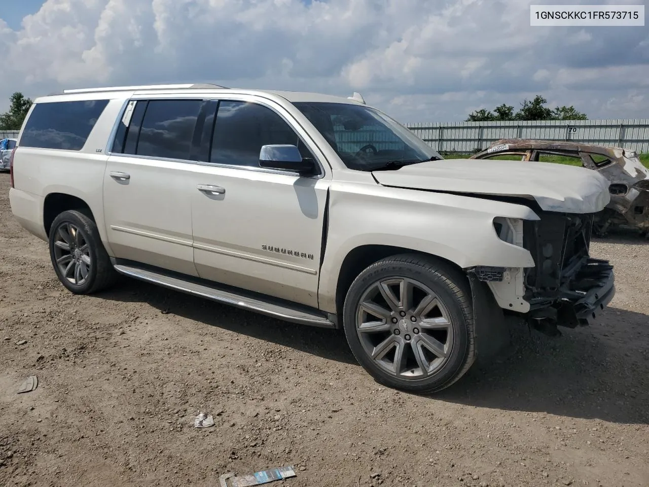 2015 Chevrolet Suburban C1500 Ltz VIN: 1GNSCKKC1FR573715 Lot: 72481114