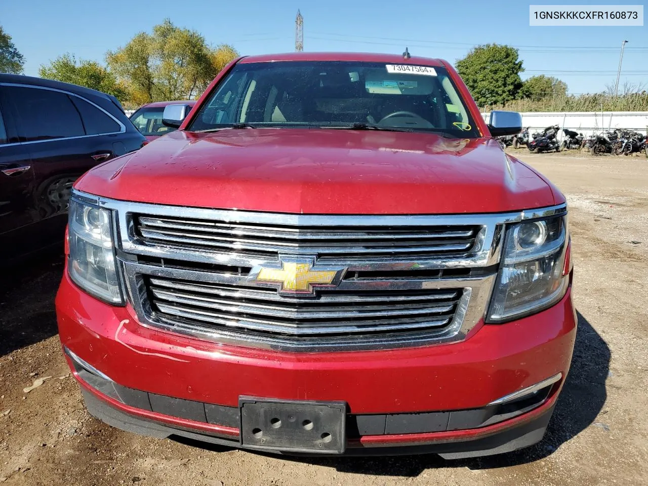 2015 Chevrolet Suburban K1500 Ltz VIN: 1GNSKKKCXFR160873 Lot: 73047564