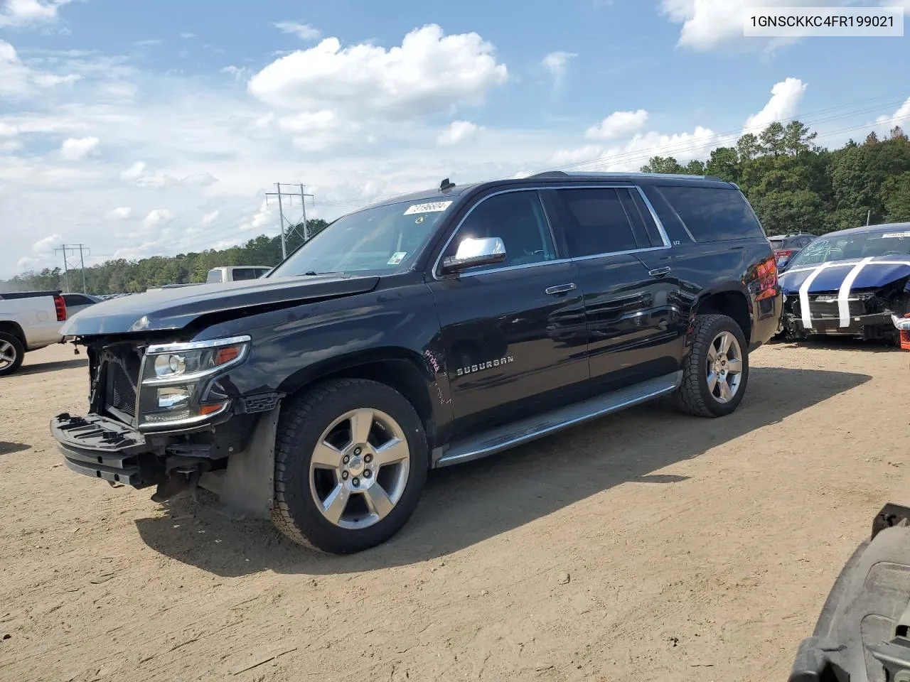 2015 Chevrolet Suburban C1500 Ltz VIN: 1GNSCKKC4FR199021 Lot: 73196604