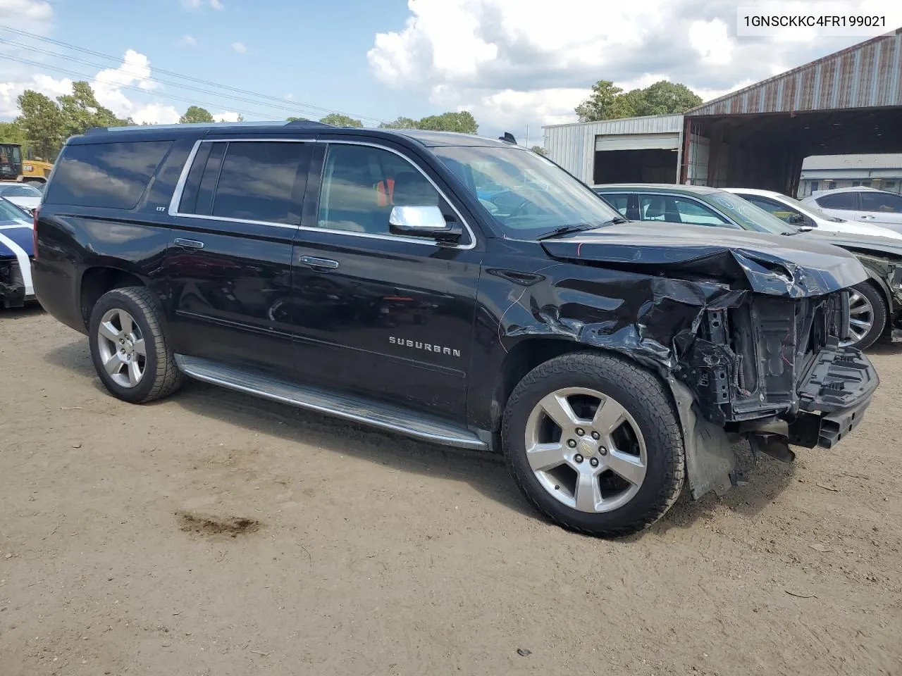 2015 Chevrolet Suburban C1500 Ltz VIN: 1GNSCKKC4FR199021 Lot: 73196604