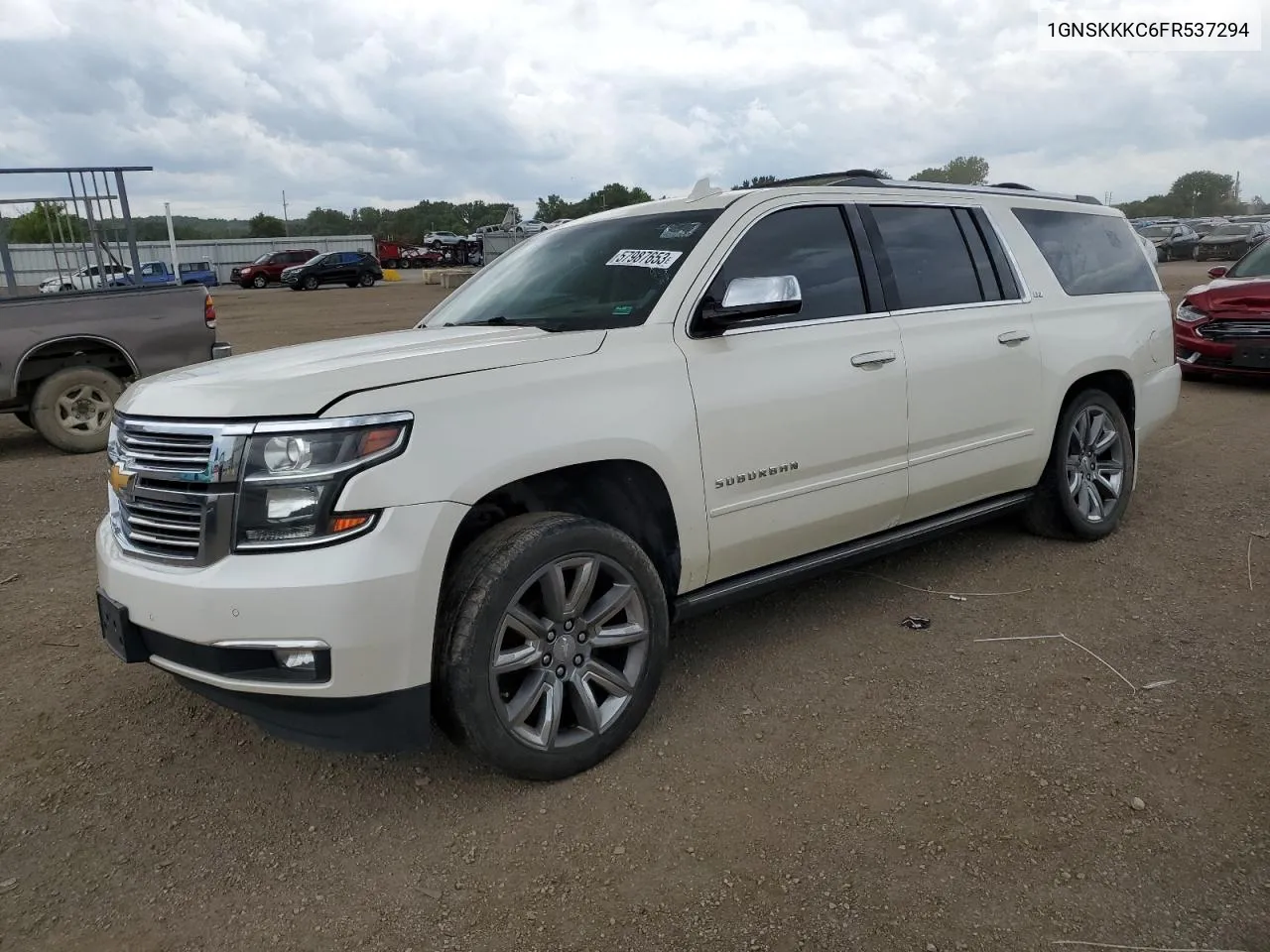 1GNSKKKC6FR537294 2015 Chevrolet Suburban K1500 Ltz