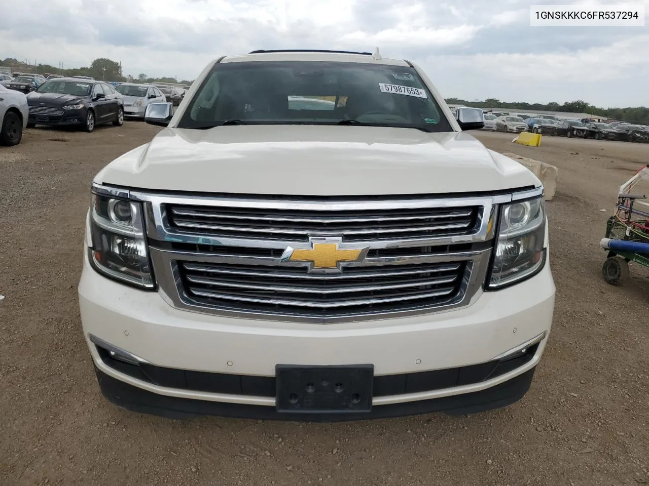 2015 Chevrolet Suburban K1500 Ltz VIN: 1GNSKKKC6FR537294 Lot: 73308594