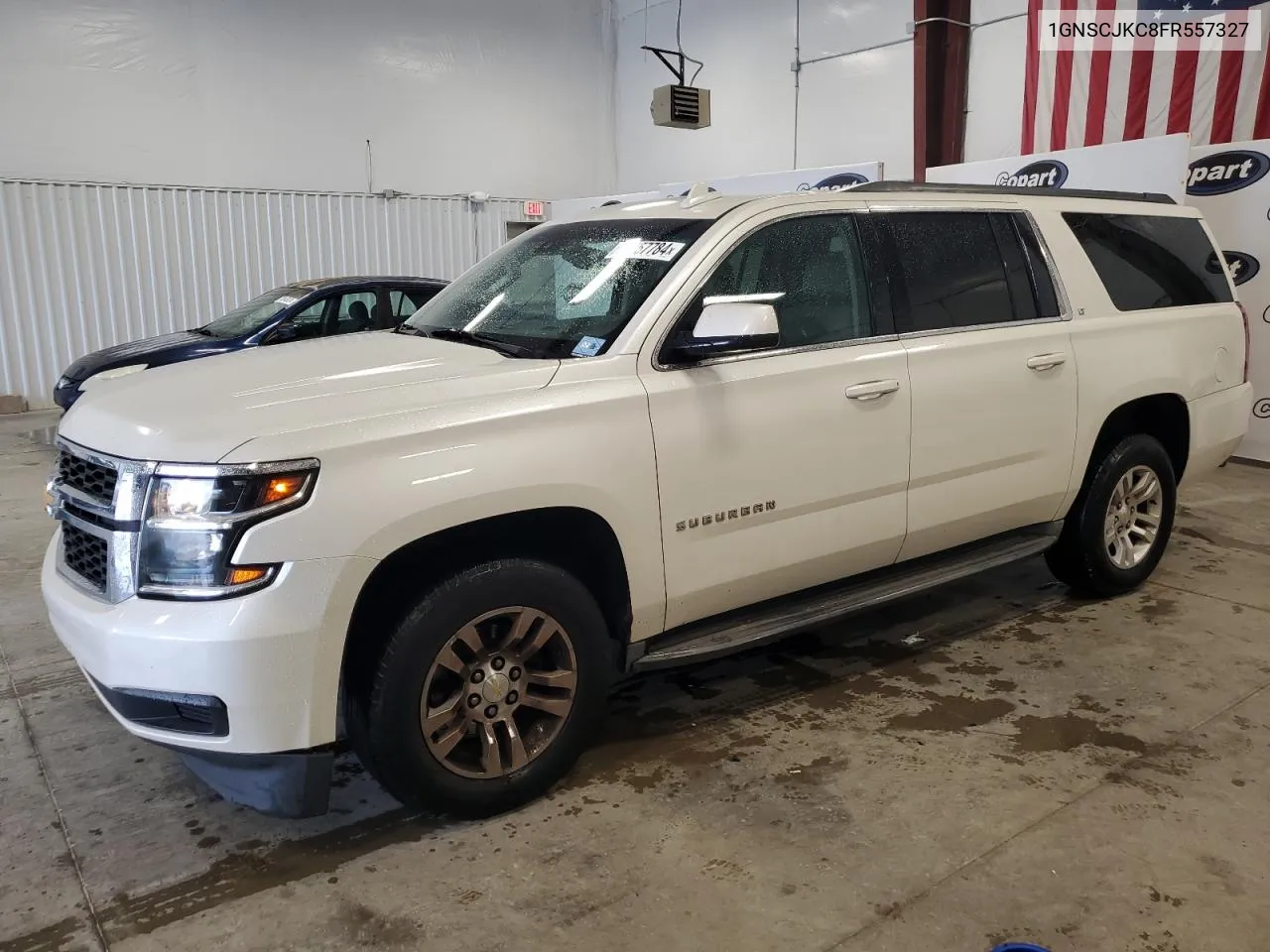 1GNSCJKC8FR557327 2015 Chevrolet Suburban C1500 Lt