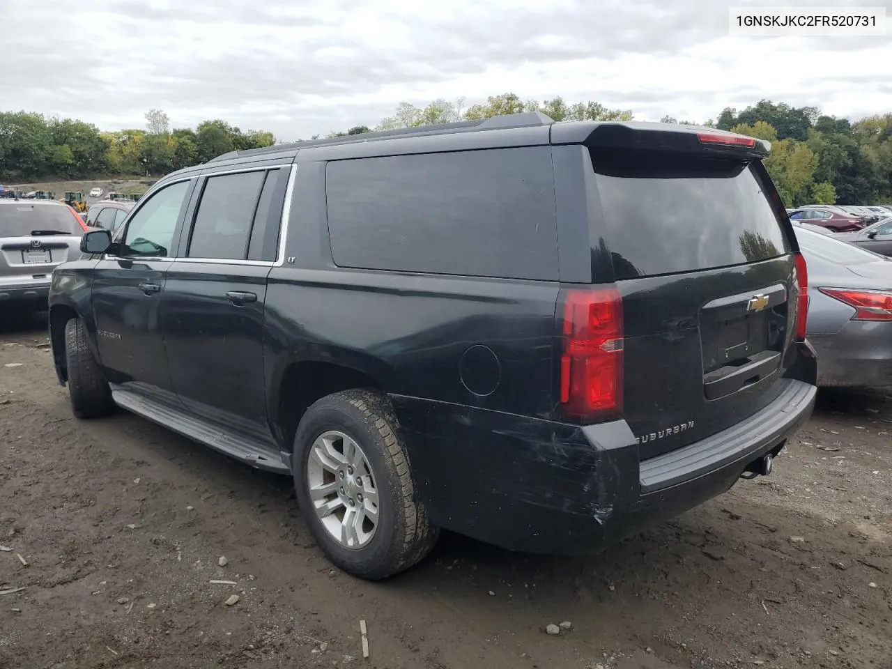 2015 Chevrolet Suburban K1500 Lt VIN: 1GNSKJKC2FR520731 Lot: 73409454