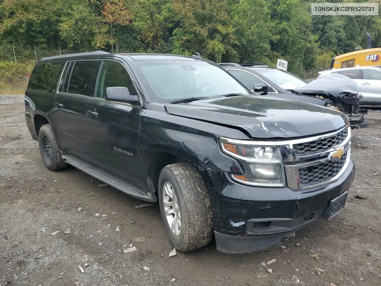 2015 Chevrolet Suburban K1500 Lt VIN: 1GNSKJKC2FR520731 Lot: 73409454