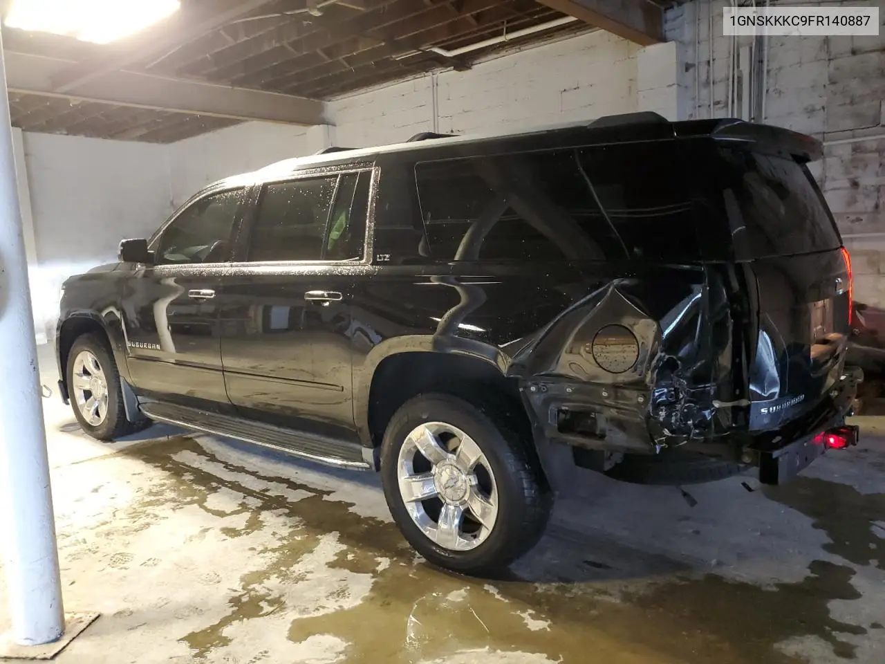 1GNSKKKC9FR140887 2015 Chevrolet Suburban K1500 Ltz