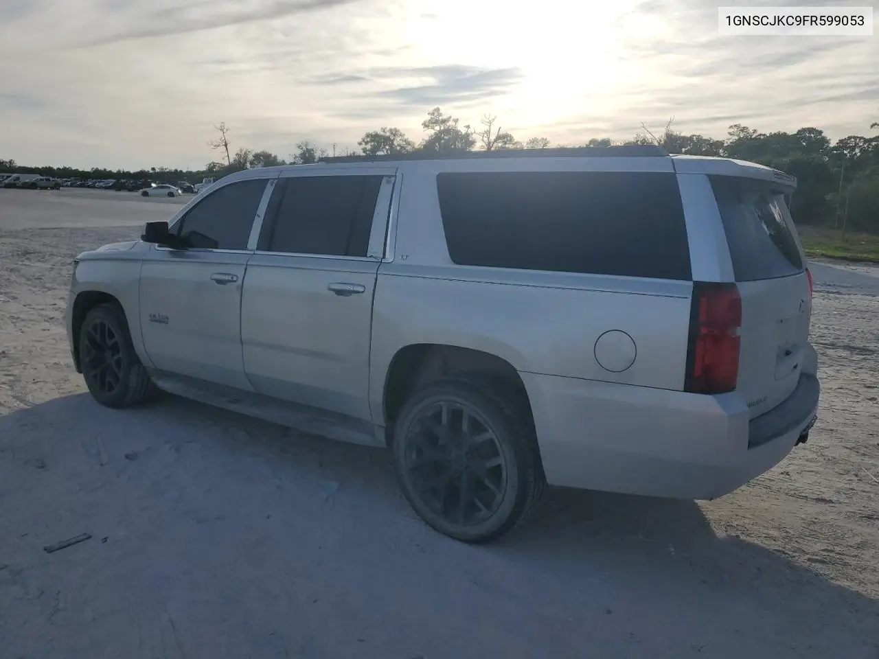 1GNSCJKC9FR599053 2015 Chevrolet Suburban C1500 Lt