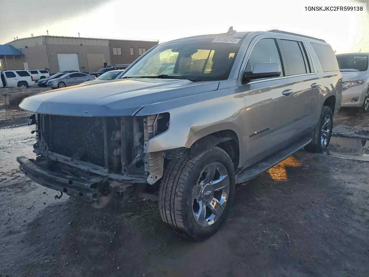 1GNSKJKC2FR599138 2015 Chevrolet Suburban K1500 Lt