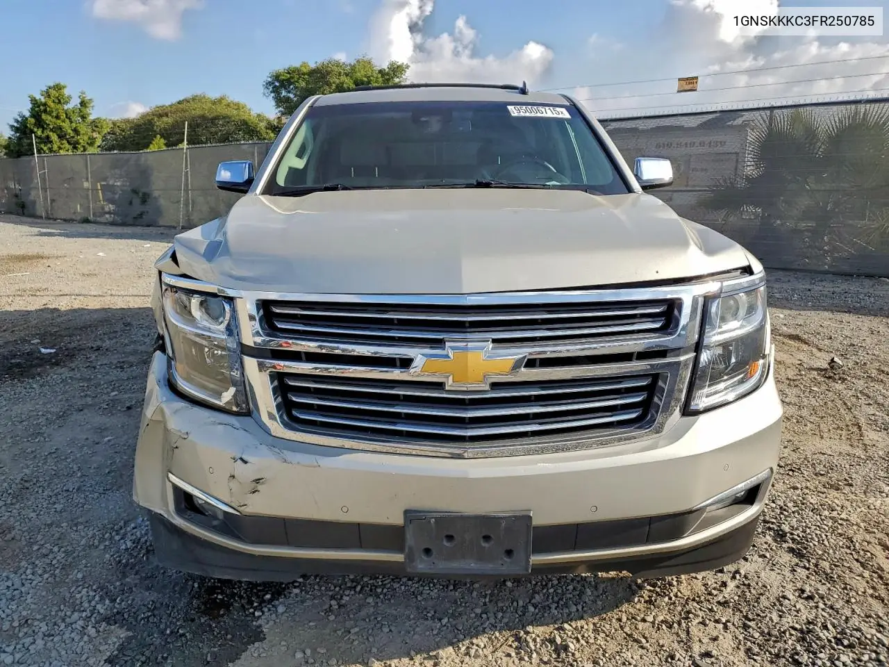 1GNSKKKC3FR250785 2015 Chevrolet Suburban K1500 Ltz