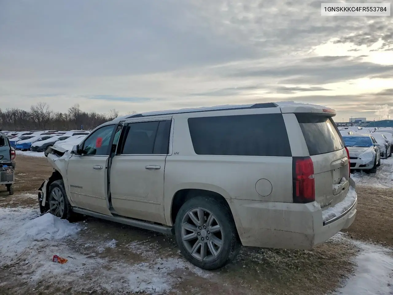 1GNSKKKC4FR553784 2015 Chevrolet Suburban K1500 Ltz