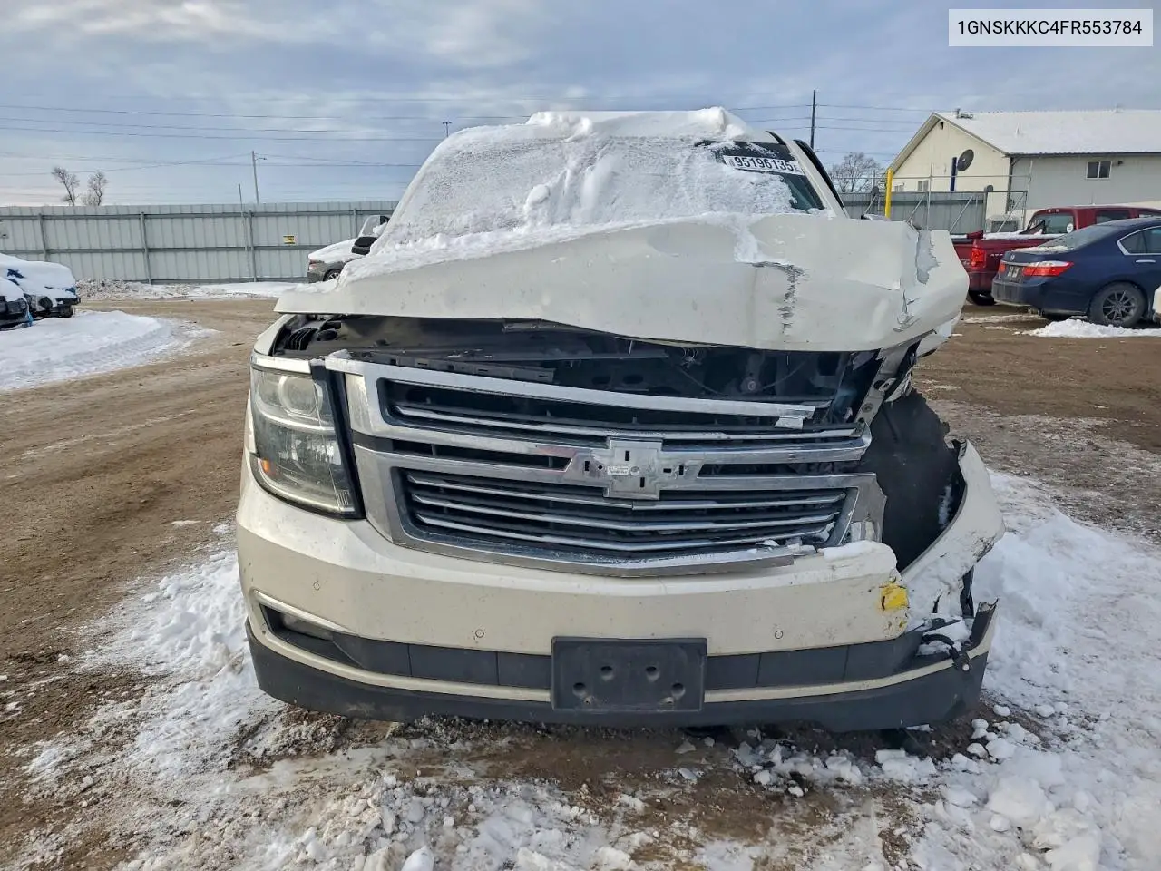 1GNSKKKC4FR553784 2015 Chevrolet Suburban K1500 Ltz