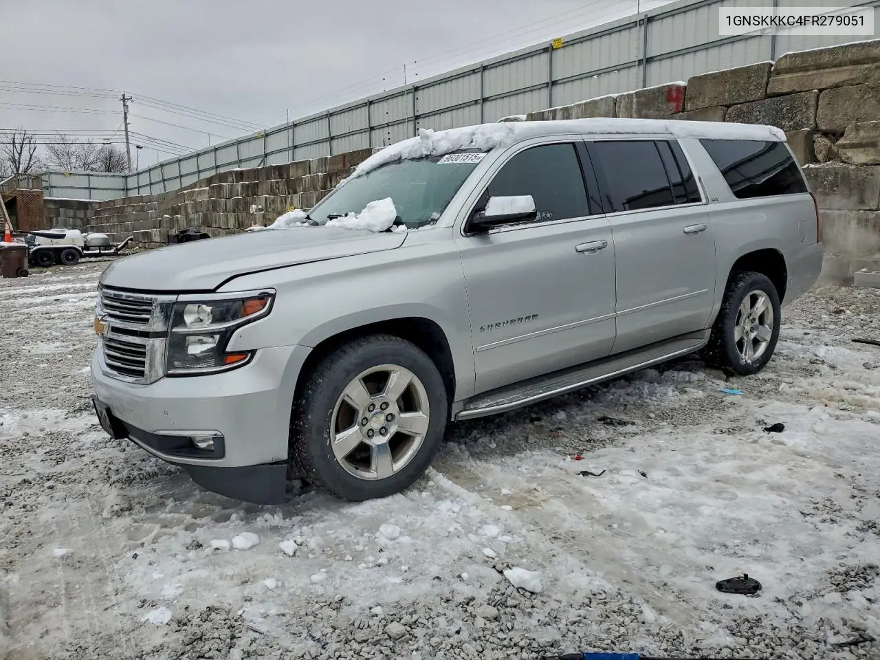 1GNSKKKC4FR279051 2015 Chevrolet Suburban K1500 Ltz