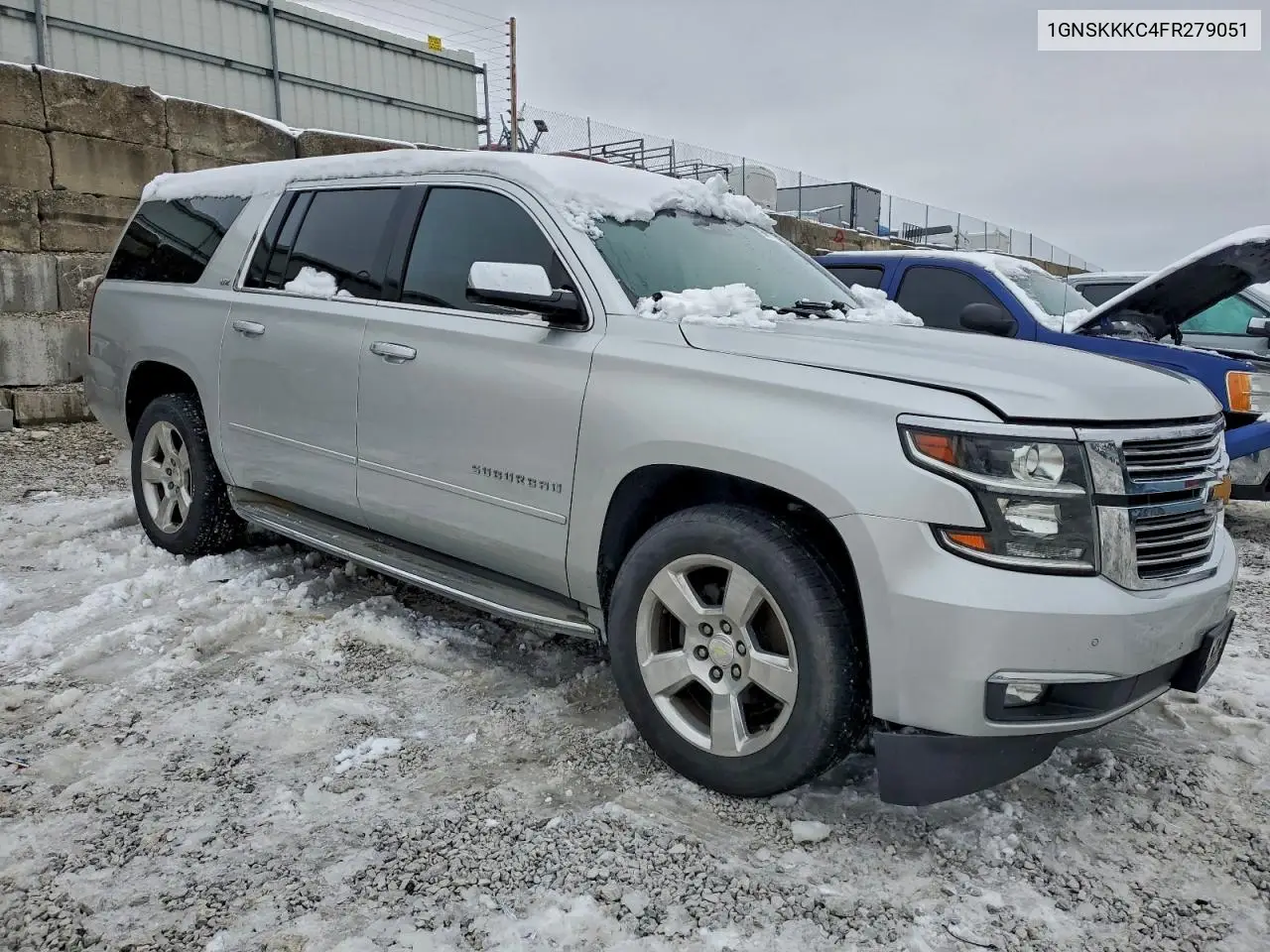 1GNSKKKC4FR279051 2015 Chevrolet Suburban K1500 Ltz