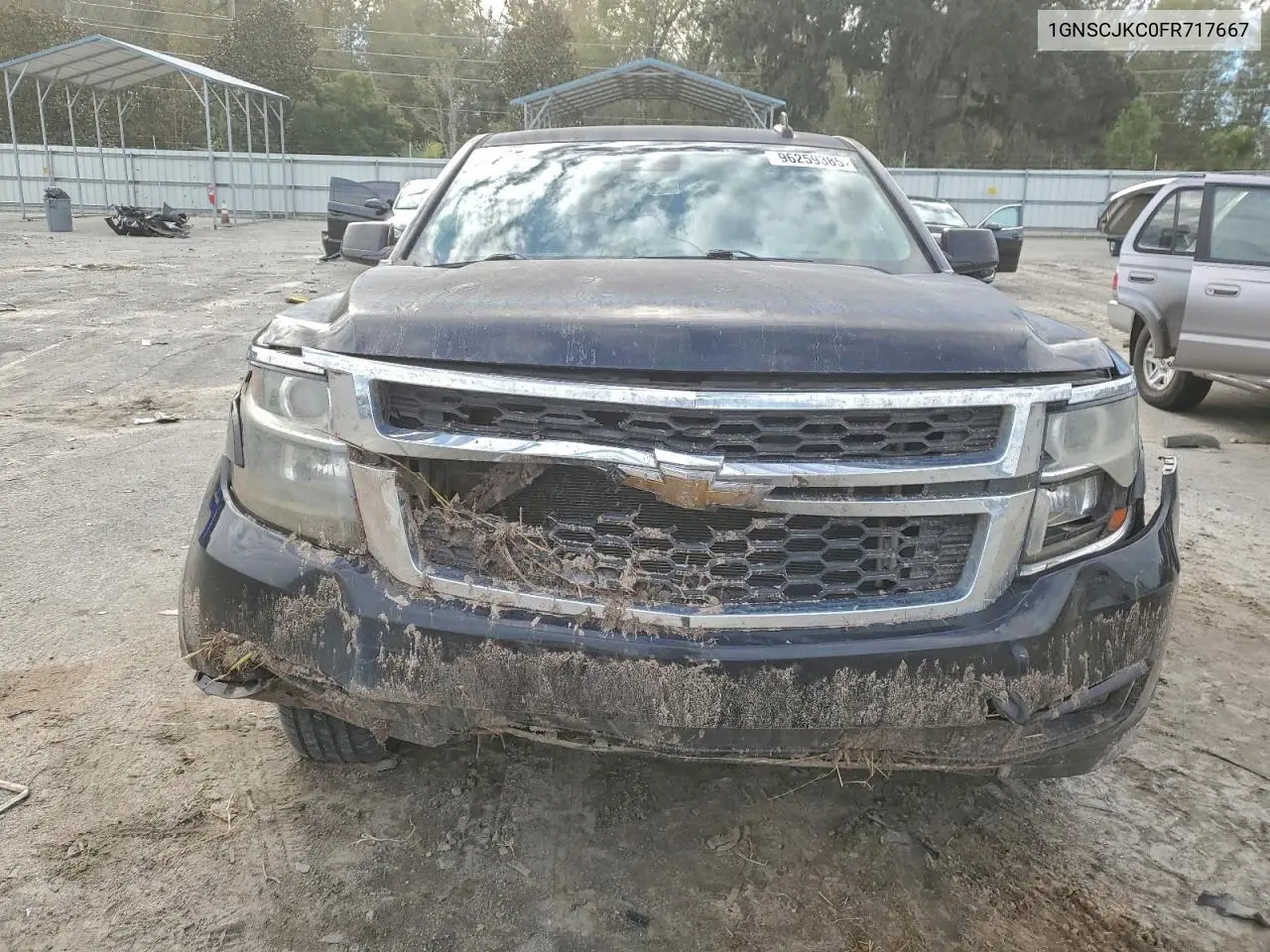 1GNSCJKC0FR717667 2015 Chevrolet Suburban C1500 Lt