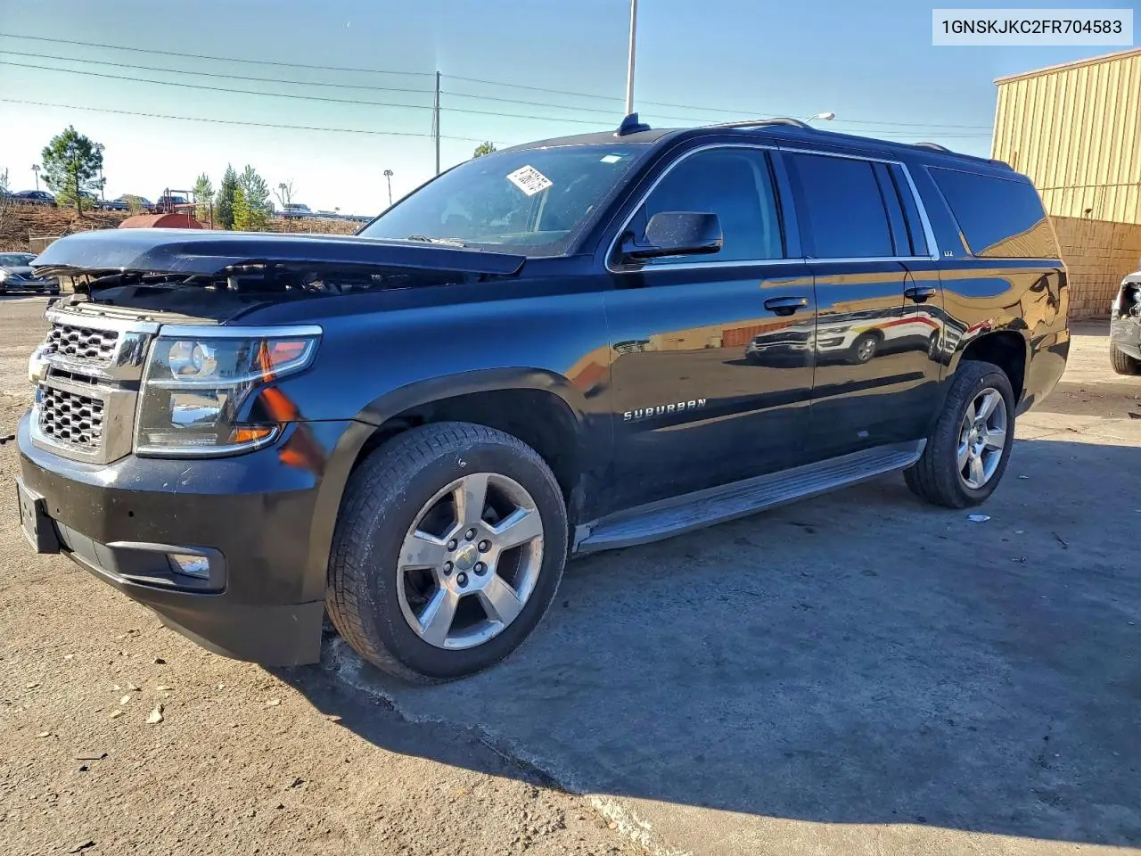 1GNSKJKC2FR704583 2015 Chevrolet Suburban K1500 Lt