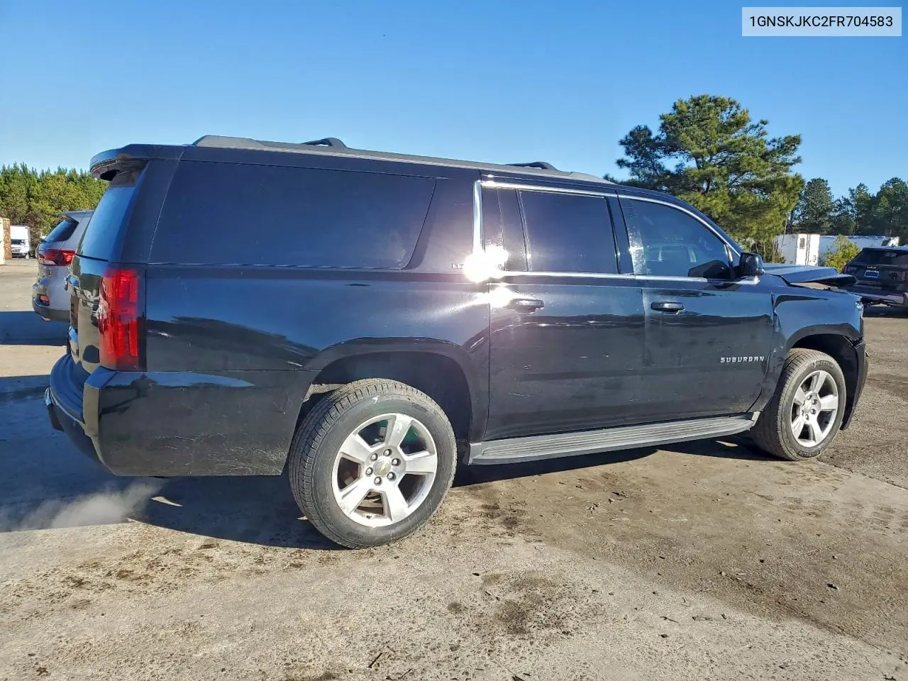 1GNSKJKC2FR704583 2015 Chevrolet Suburban K1500 Lt