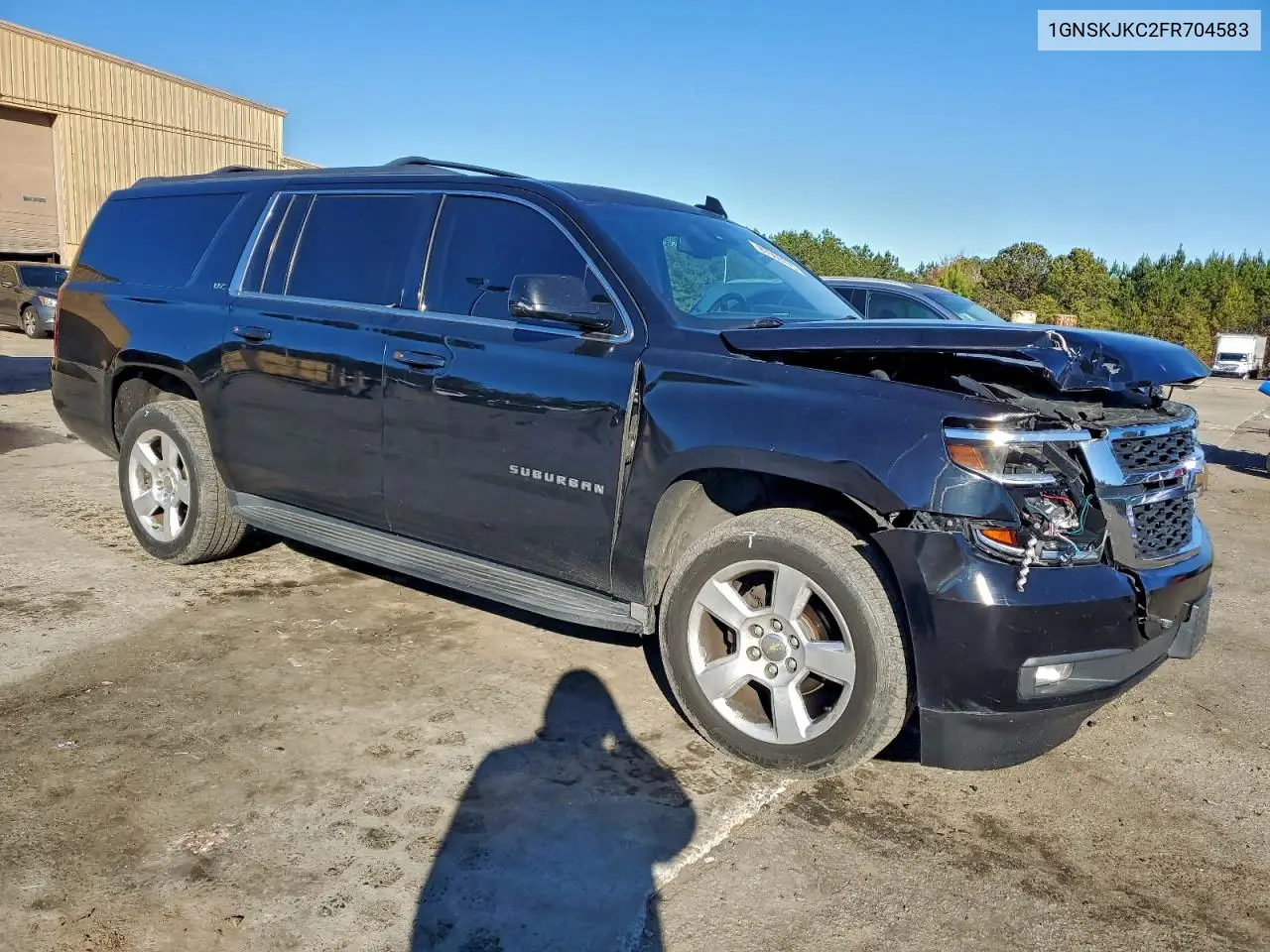 1GNSKJKC2FR704583 2015 Chevrolet Suburban K1500 Lt