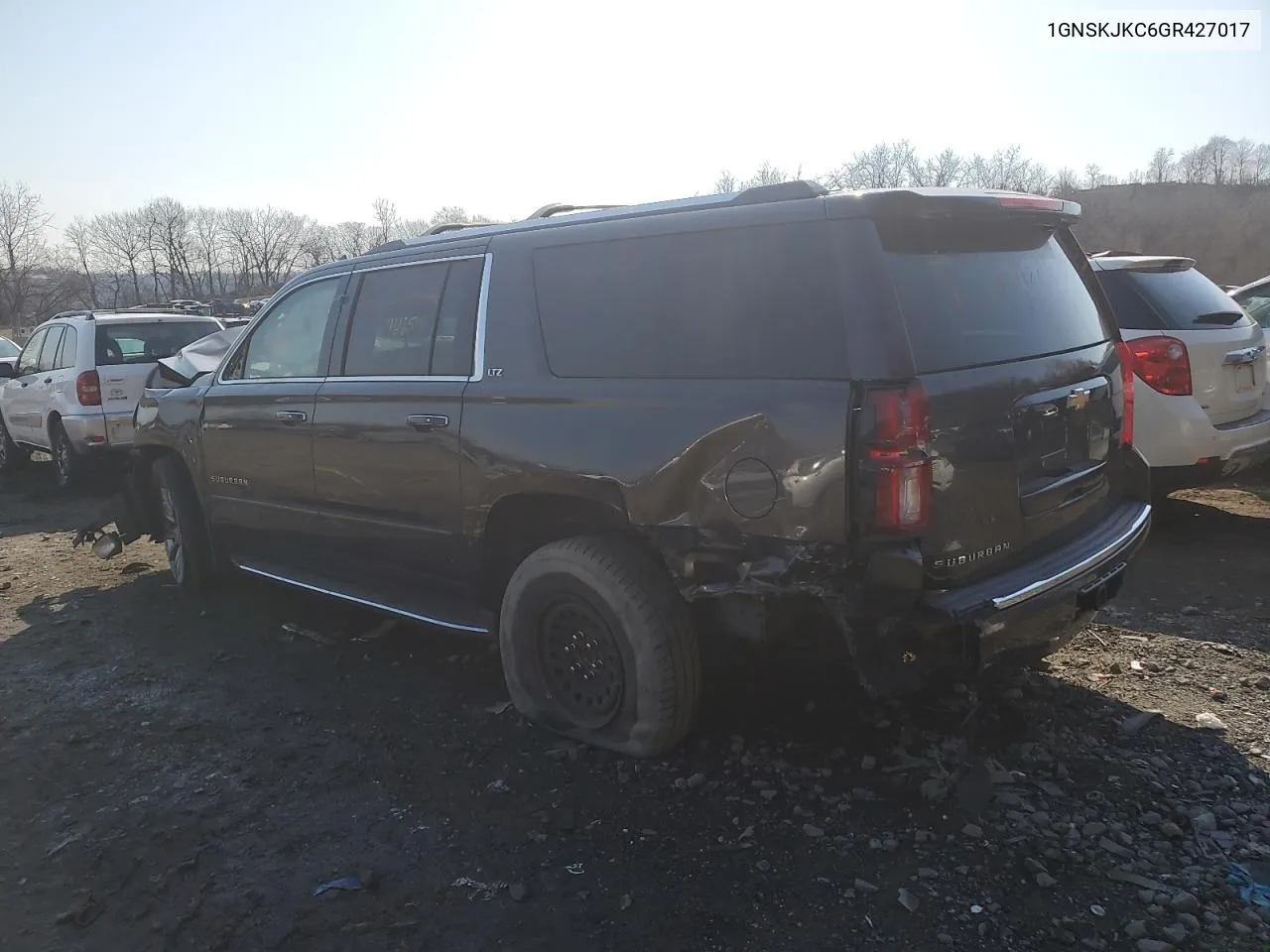 2016 Chevrolet Suburban K1500 Ltz VIN: 1GNSKJKC6GR427017 Lot: 44618514