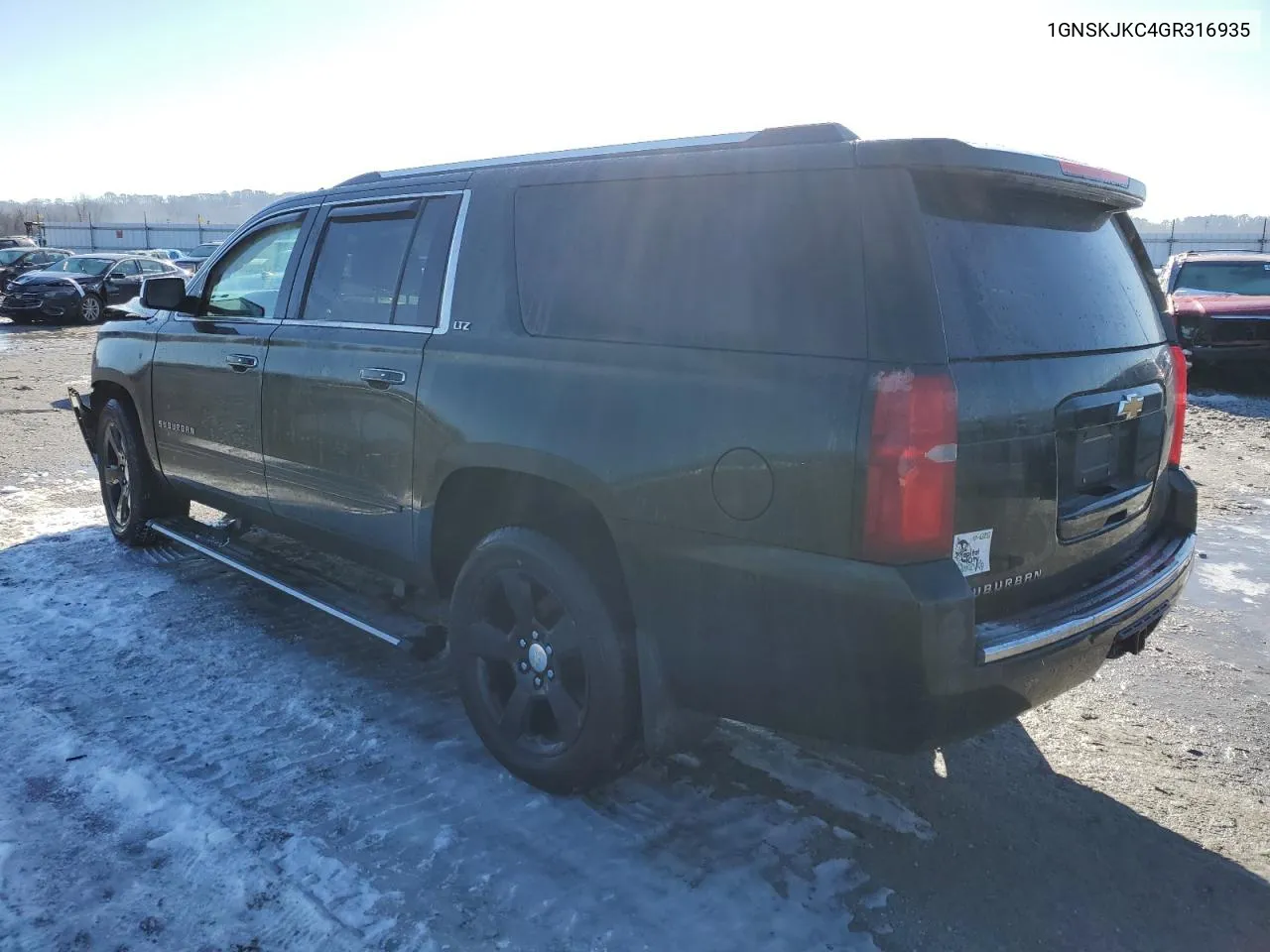 1GNSKJKC4GR316935 2016 Chevrolet Suburban K1500 Ltz