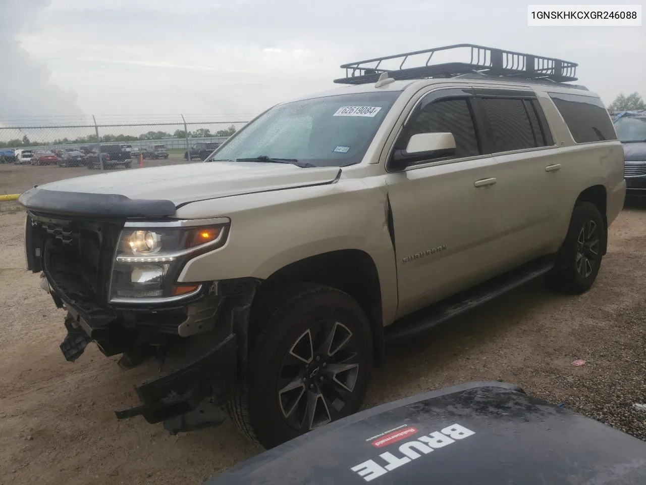 1GNSKHKCXGR246088 2016 Chevrolet Suburban K1500 Lt