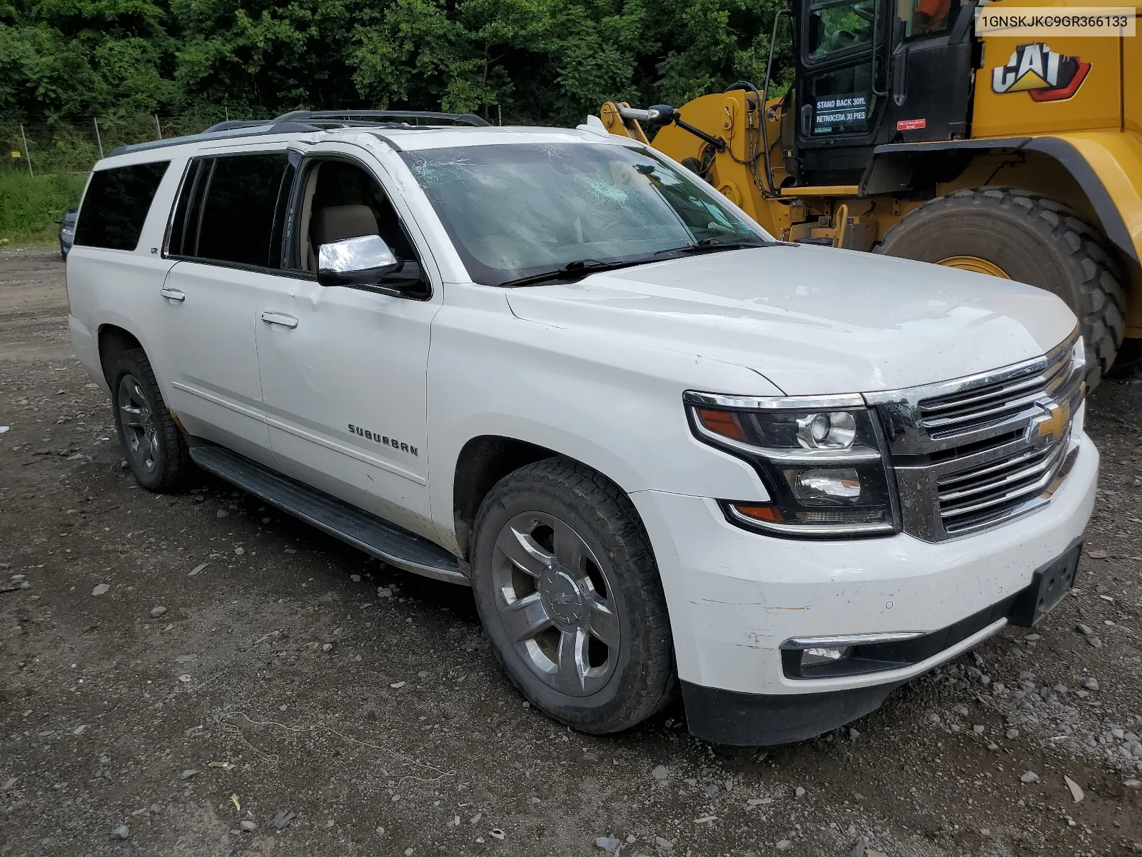 2016 Chevrolet Suburban K1500 Ltz VIN: 1GNSKJKC9GR366133 Lot: 62816664