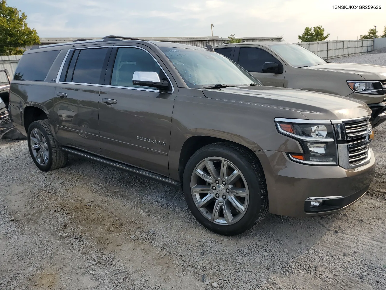 2016 Chevrolet Suburban K1500 Ltz VIN: 1GNSKJKC4GR259636 Lot: 63255154