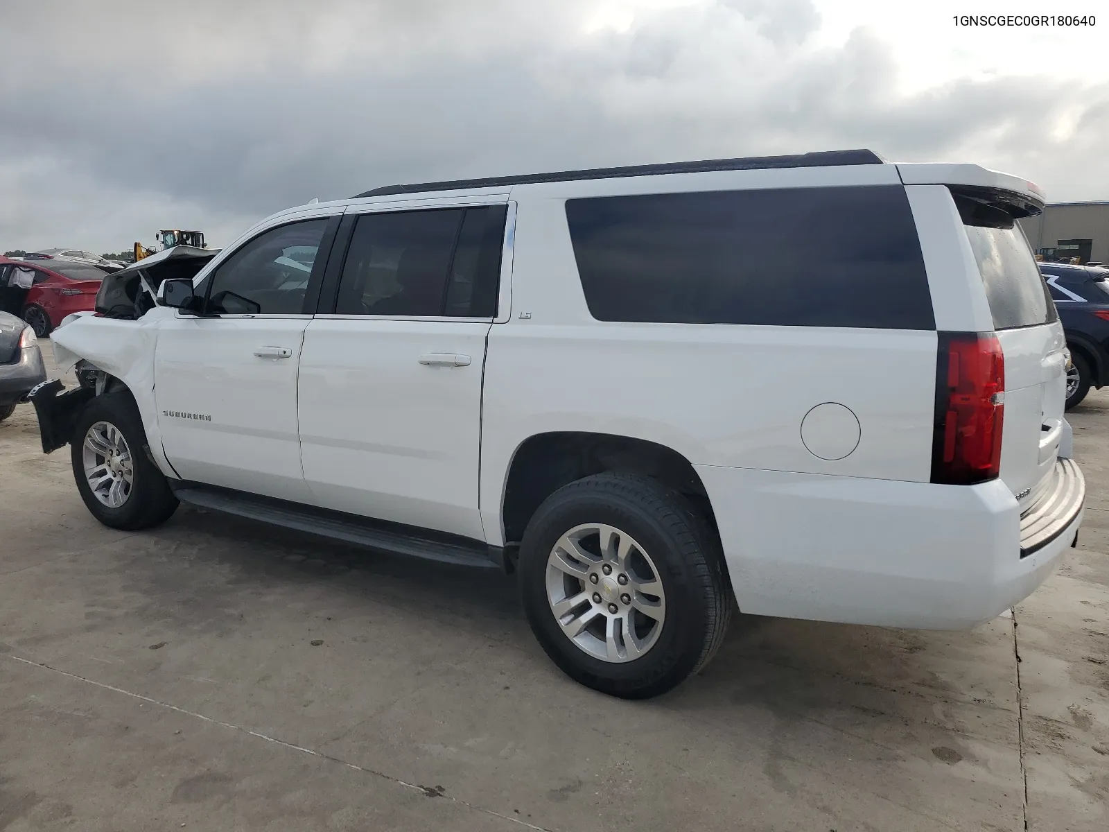 2016 Chevrolet Suburban C1500 Ls VIN: 1GNSCGEC0GR180640 Lot: 64640164