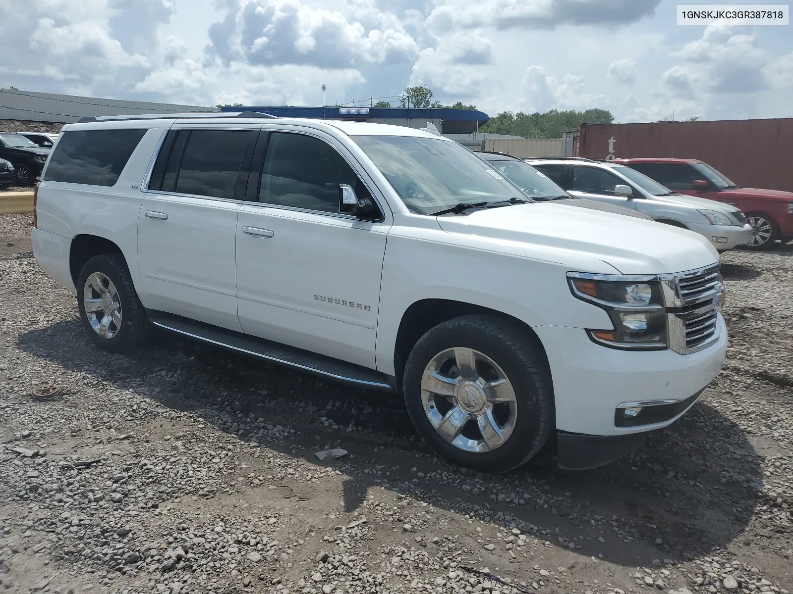 2016 Chevrolet Suburban K1500 Ltz VIN: 1GNSKJKC3GR387818 Lot: 64782894