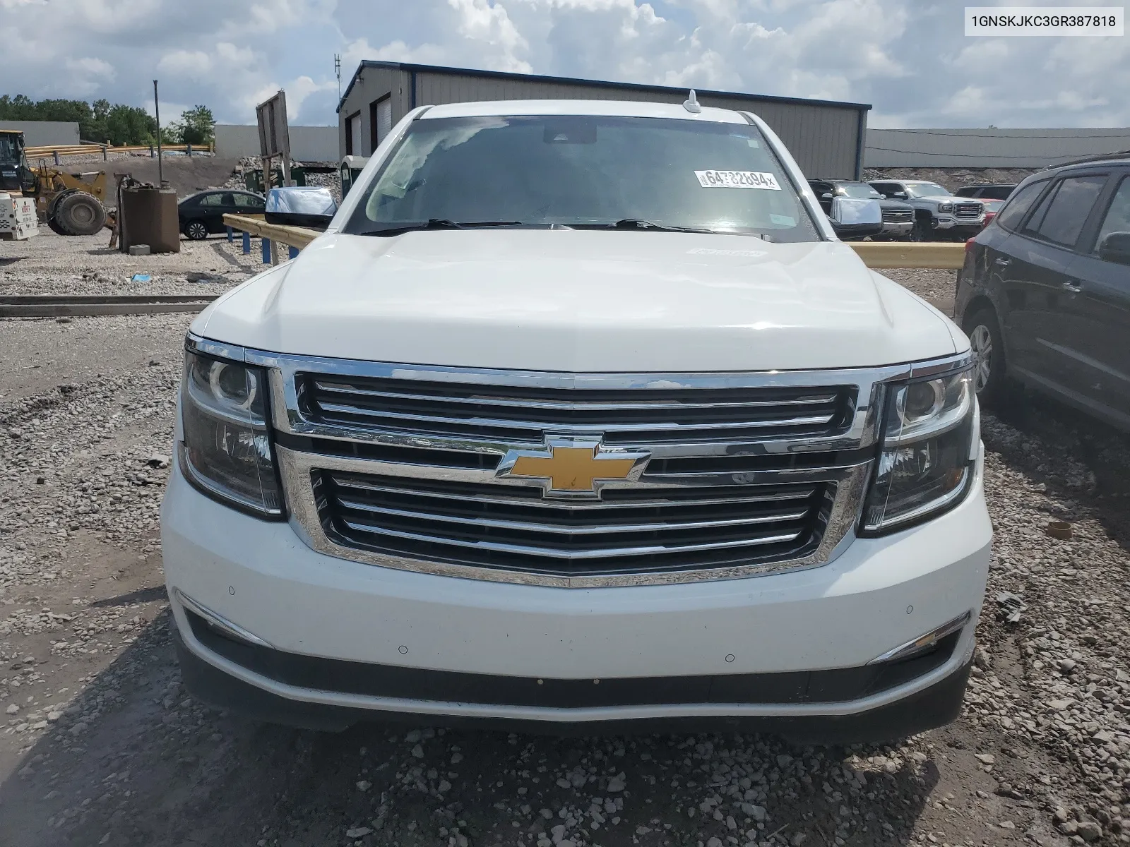 2016 Chevrolet Suburban K1500 Ltz VIN: 1GNSKJKC3GR387818 Lot: 64782894