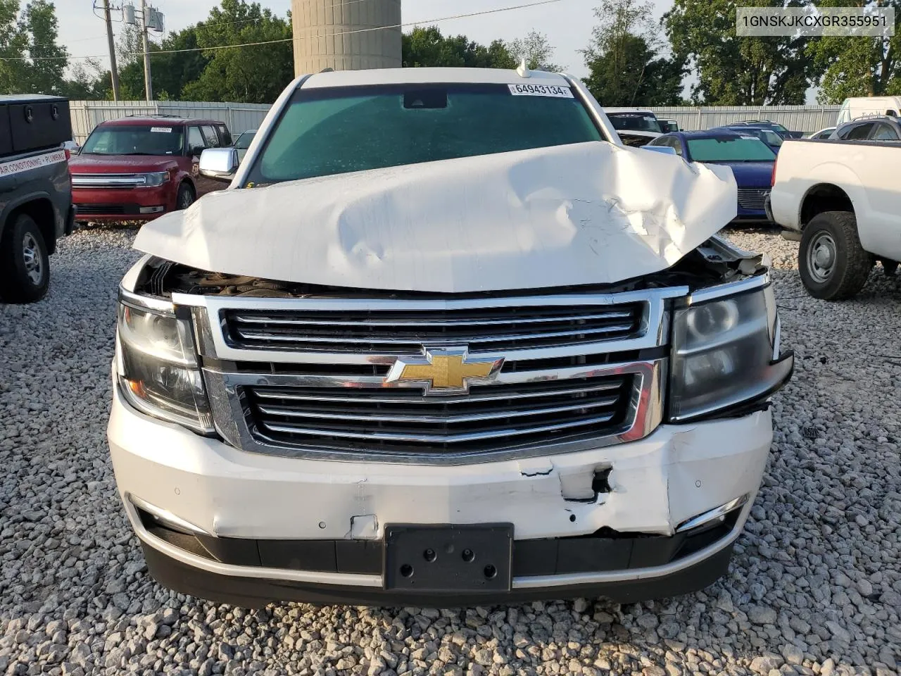 1GNSKJKCXGR355951 2016 Chevrolet Suburban K1500 Ltz