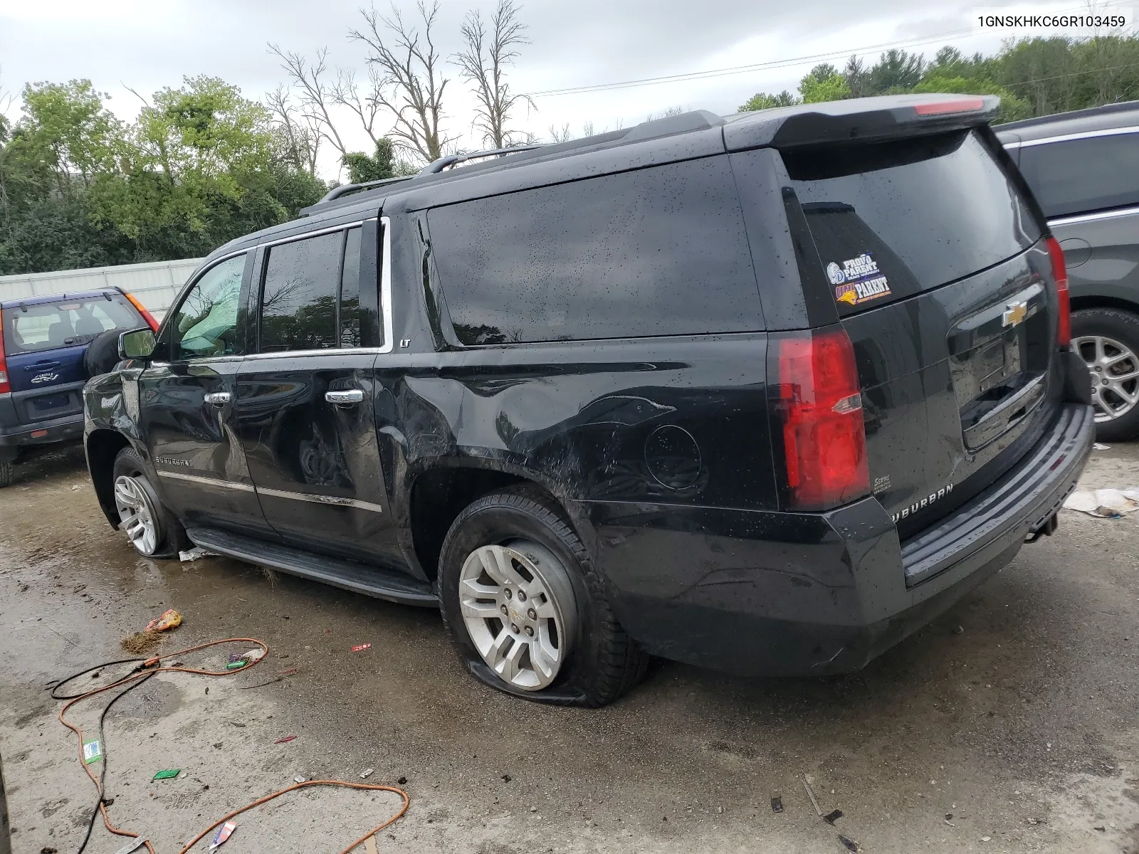 2016 Chevrolet Suburban K1500 Lt VIN: 1GNSKHKC6GR103459 Lot: 65934594