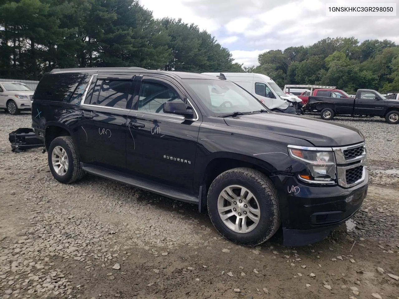 2016 Chevrolet Suburban K1500 Lt VIN: 1GNSKHKC3GR298050 Lot: 67545364