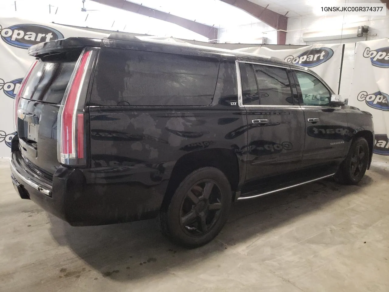 1GNSKJKC0GR374377 2016 Chevrolet Suburban K1500 Ltz