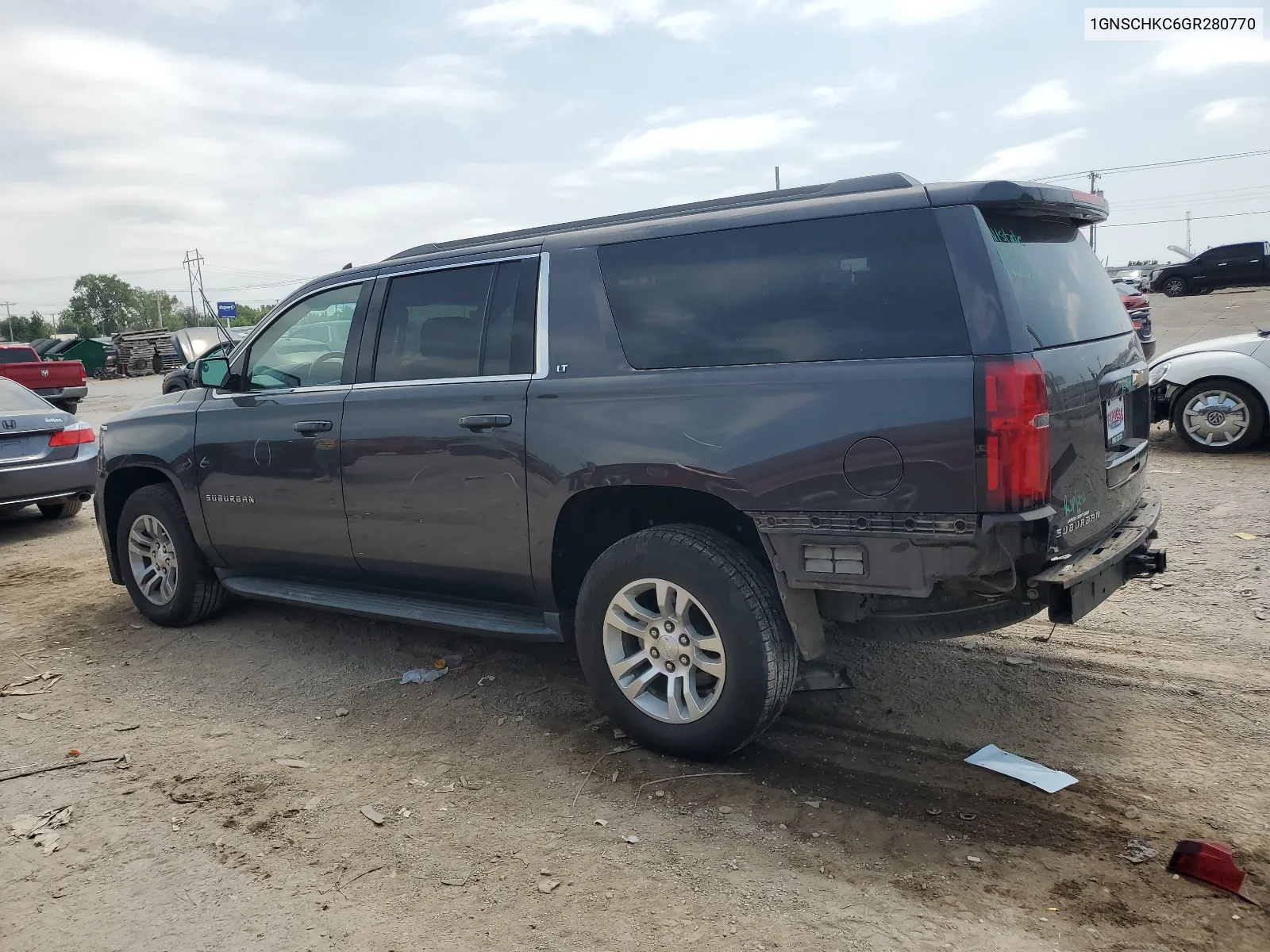 2016 Chevrolet Suburban C1500 Lt VIN: 1GNSCHKC6GR280770 Lot: 68054354