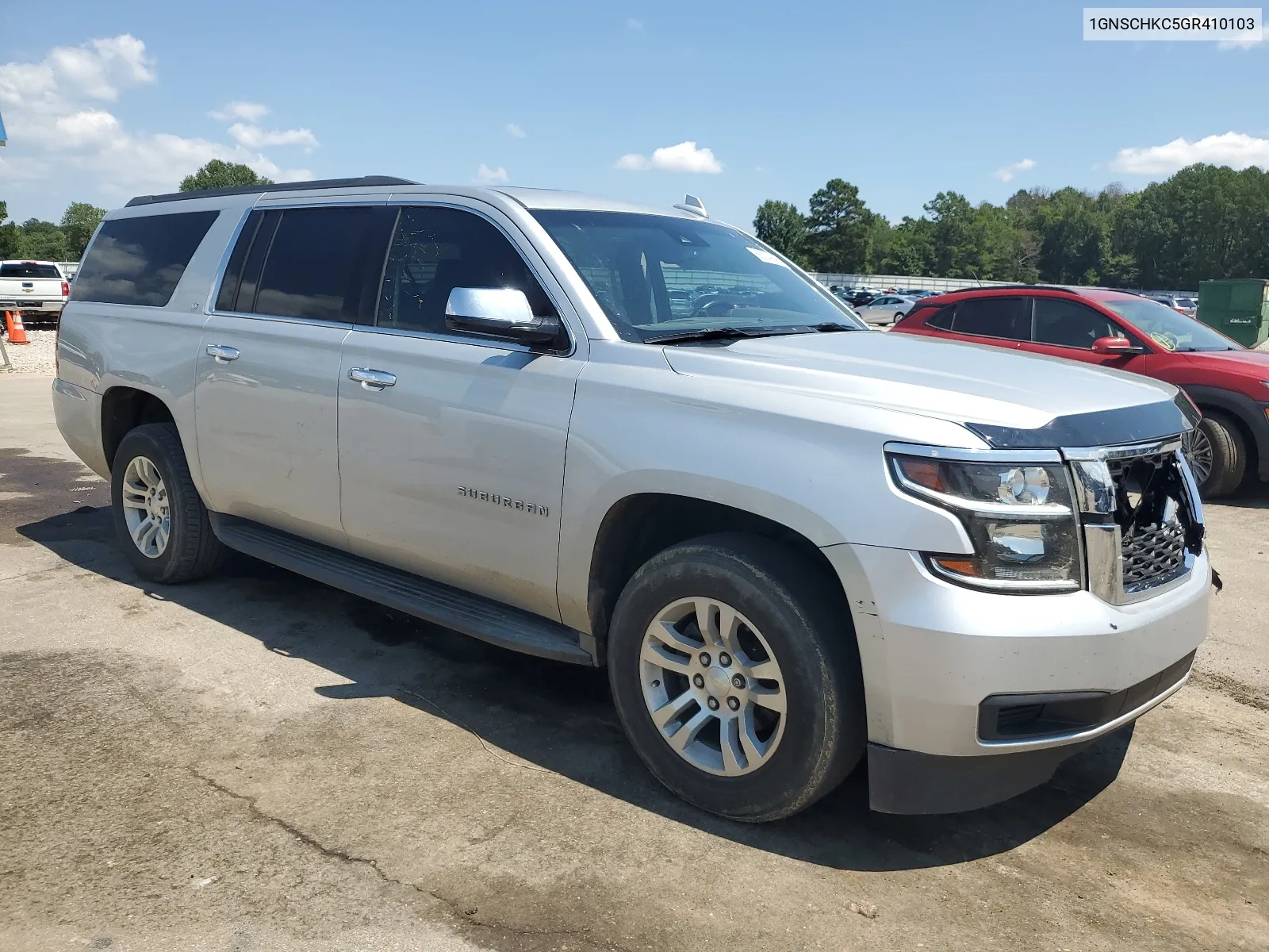 2016 Chevrolet Suburban C1500 Lt VIN: 1GNSCHKC5GR410103 Lot: 68294644