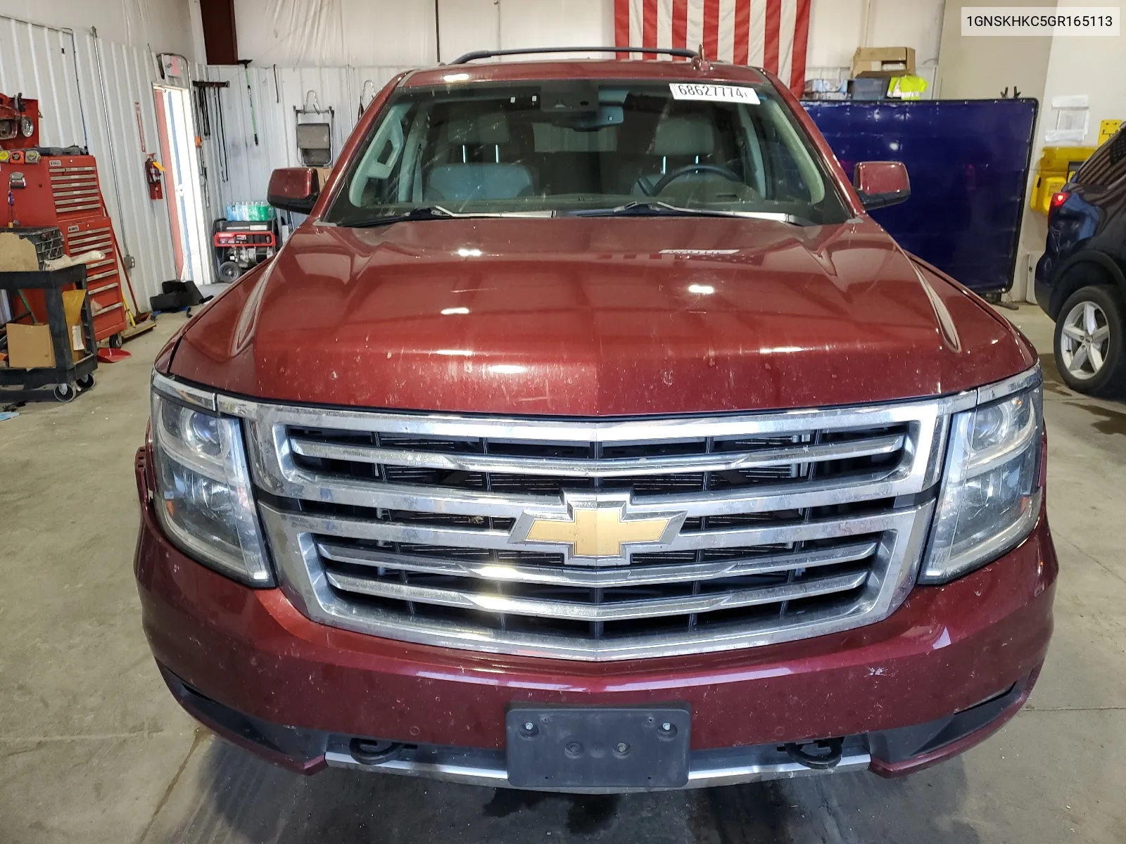 1GNSKHKC5GR165113 2016 Chevrolet Suburban K1500 Lt