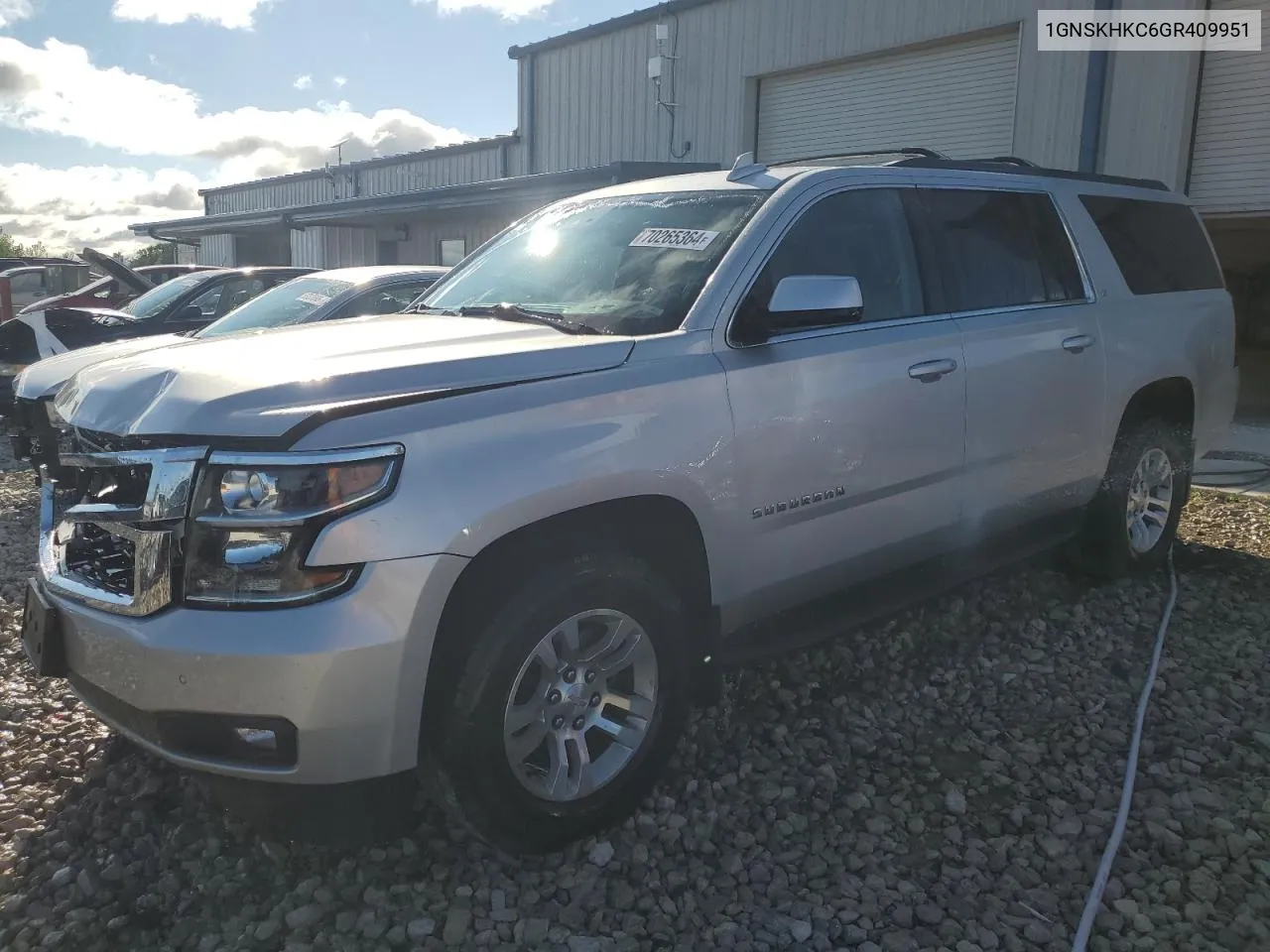 1GNSKHKC6GR409951 2016 Chevrolet Suburban K1500 Lt