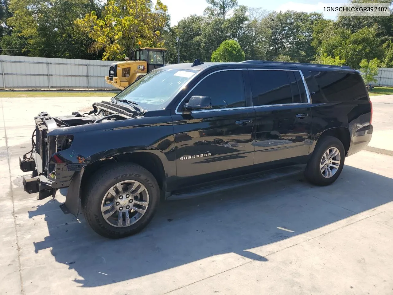 2016 Chevrolet Suburban C1500 Lt VIN: 1GNSCHKCXGR392407 Lot: 70275014