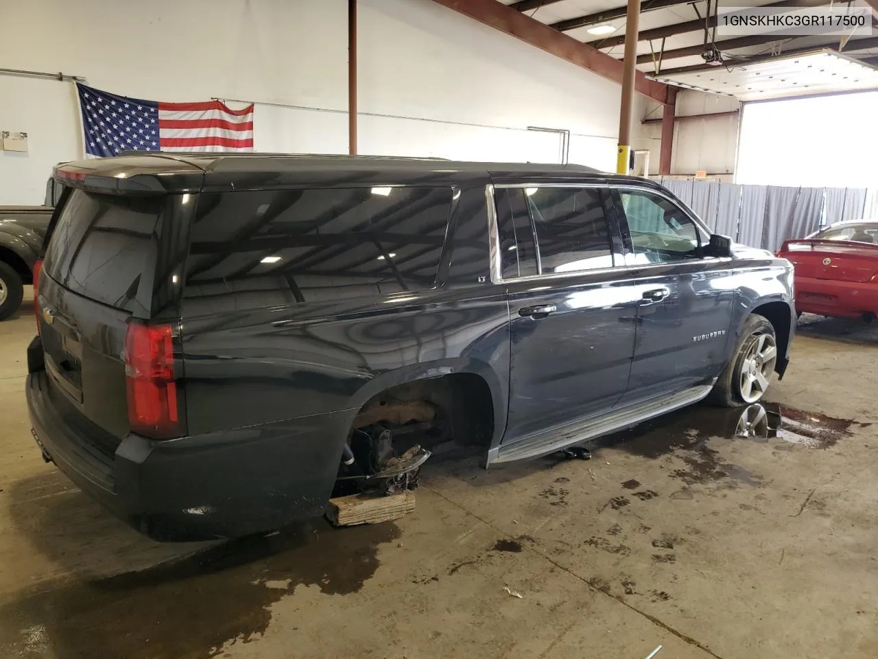 1GNSKHKC3GR117500 2016 Chevrolet Suburban K1500 Lt