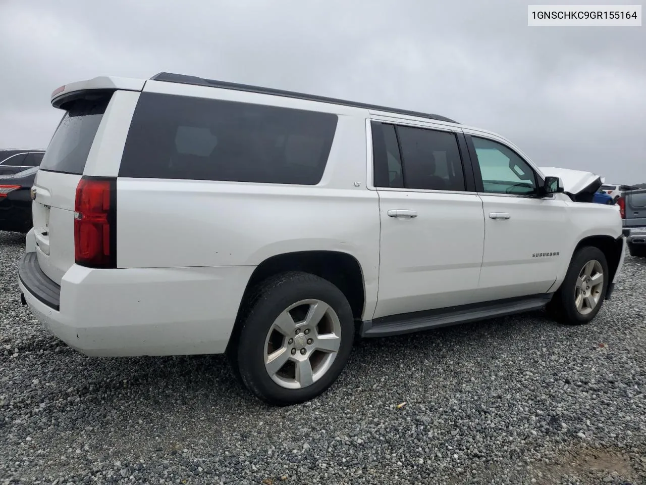 1GNSCHKC9GR155164 2016 Chevrolet Suburban C1500 Lt