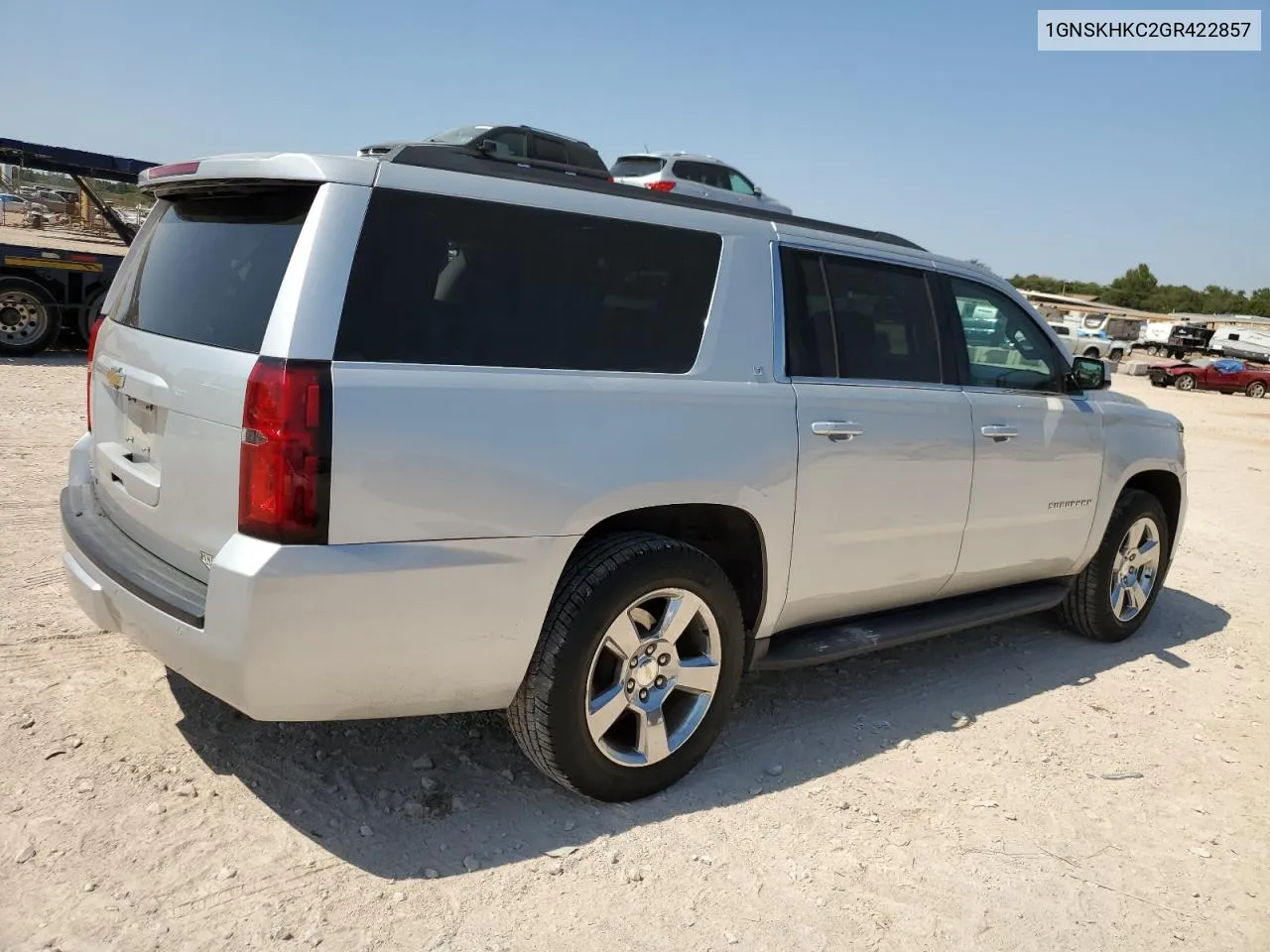 2016 Chevrolet Suburban K1500 Lt VIN: 1GNSKHKC2GR422857 Lot: 71593114