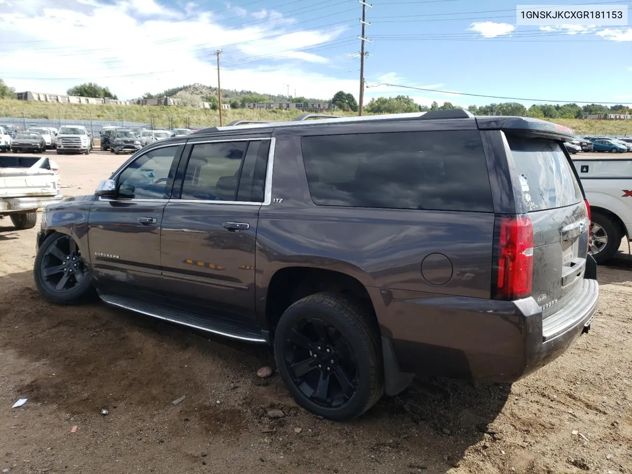 1GNSKJKCXGR181153 2016 Chevrolet Suburban K1500 Ltz