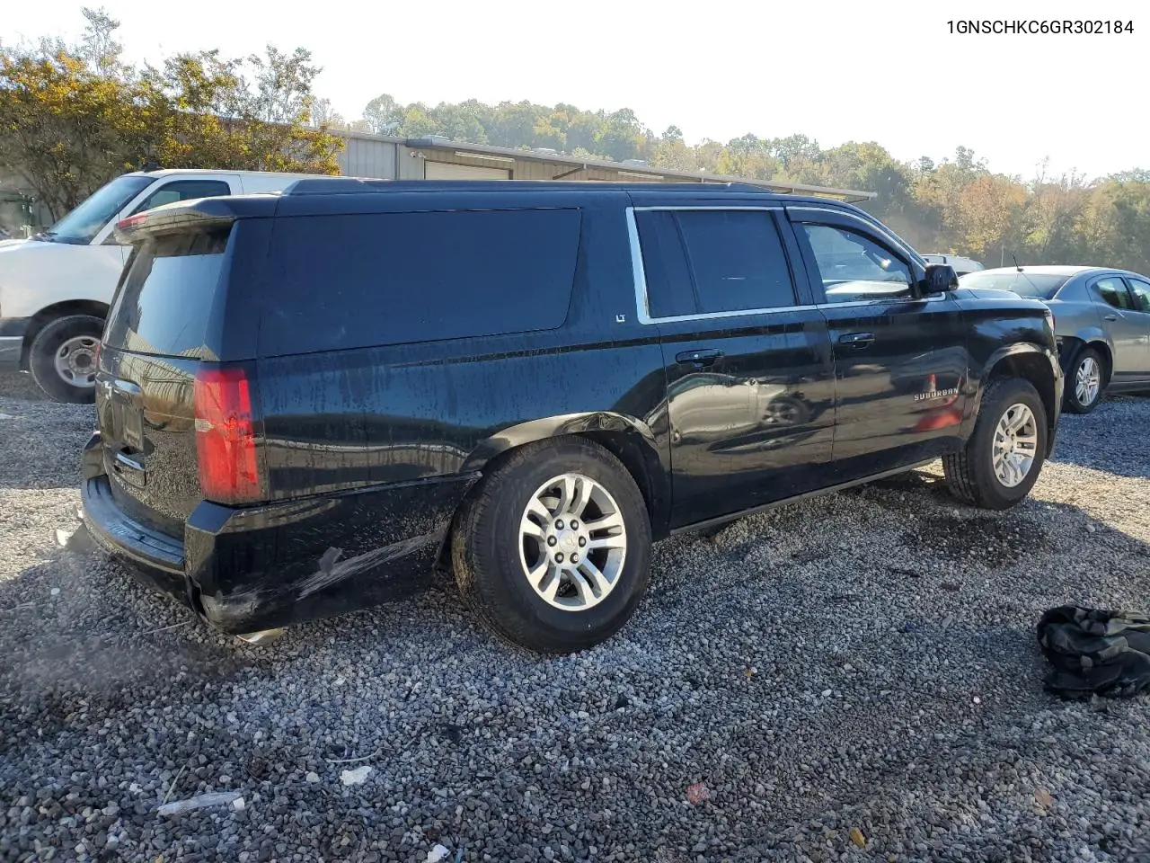 1GNSCHKC6GR302184 2016 Chevrolet Suburban C1500 Lt