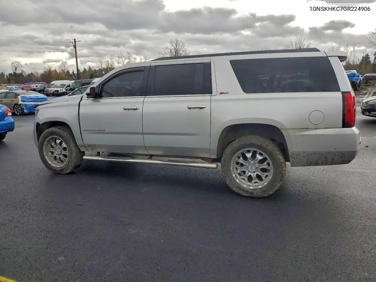 1GNSKHKC7GR224906 2016 Chevrolet Suburban K1500 Lt
