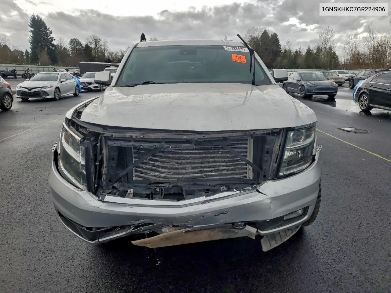 1GNSKHKC7GR224906 2016 Chevrolet Suburban K1500 Lt